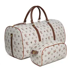 Kit Conjunto Mala de Viagem e Necessaire Premium Unissex Bordo Estilo e Funcionalidade