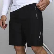 Bermuda Masculina Poliamida com Elastano Cintura Com Elástico Viscose Coleção Verão Linho Gelado