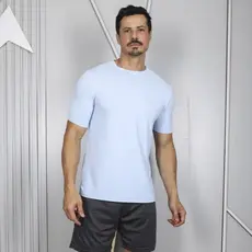Camiseta Masculina Dry Fit UV 50+ Manga Curta Protege Contra o Sol Respiravel Esportiva Fresca