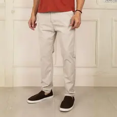Calça Masculina Alfaiataria Com Bolso Tecido Premium Elastano Verão Cintura Média Larga Com Bolso