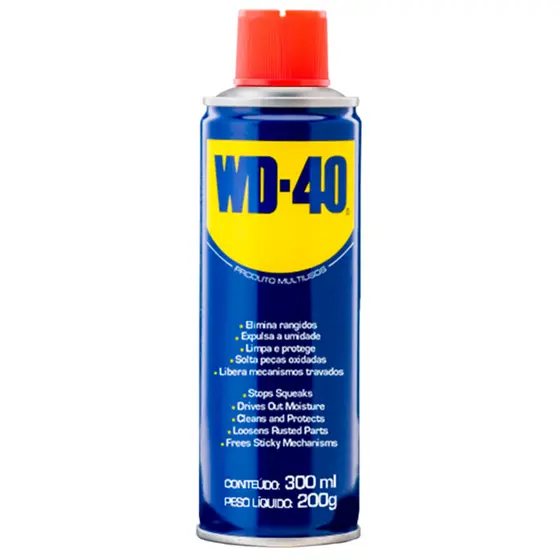 Wd40 Spray 300ml Lubrificante Desengripante Multiuso Anticorrosivo Wd-40