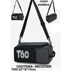 Porta chuteira Couro Bolsa Esportiva De Academia Tênis Impermeável 661