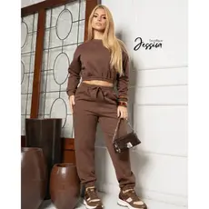 CONJUNTO FEMININO JOGGER FEMININO EM MOLETOM ALGODAO