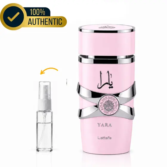 Perfume Árabe Yara Lattafa Feminino | Original |Doce Cremoso | Alta Fixação | Importado
