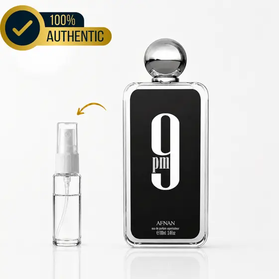 Perfume Árabe 9PM Afnan Original – Doce Ambarado Masculino, Alta Fixação