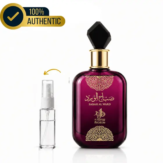 Perfume Árabe Sabah Al Ward Feminino Floral Doce Importado Original Alta Fixação