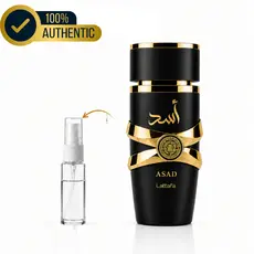 Perfume Árabe Asad Lattafa Masculino | Intenso | Amadeirado Especiado | Alta Fixação | Original
