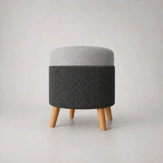 Puff com Arranhador para Gato para Sala Redondo Decoração Quarto