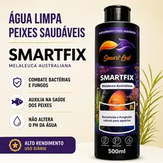 Tratamento para Doenças de Peixes Aquário Melaleuca SmartFix 500ml
