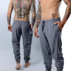 Calça Jogger com Elastano Leve Praticar Esportes