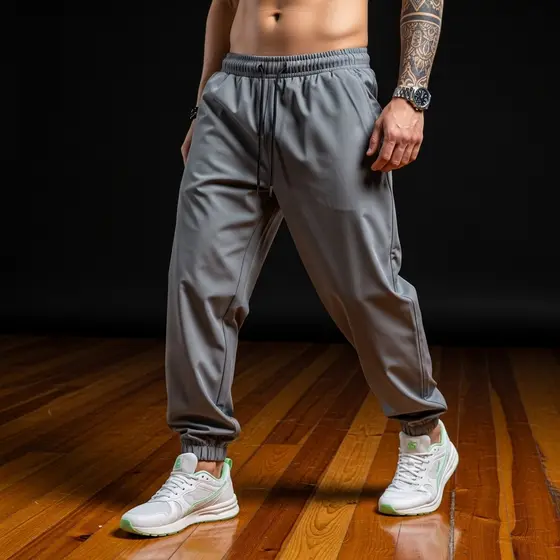 Calça Jogger Esportiva com Elastano Leve – Conforto e Liberdade nos Treinos