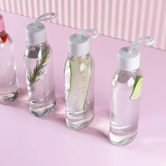 Garrafa para água squeeze liv flat Ou 700ml Linha Marmitou