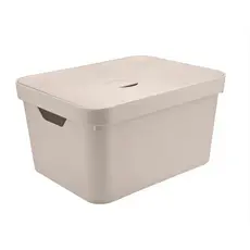 Caixa organizadora Ou 32L com tampa Linha Cube