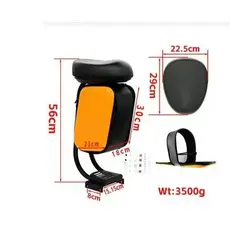 Bolsa Selim Impermeável Banco com beg Assento Para Patinete Elétrico Compatível Base 15cm