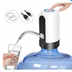Torneira Bomba Elétrica Garrafão Galão Água Automático Recarregável USB Premium Bosco 117
