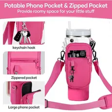 Capa Térmica Para Copos De 40 oz De 1180ml De Grande Capacidade Com Alça E Bolsa De Armazenamento Bosco.Loja