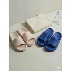 Kit 2 Pares Chinelo Nuvem Unissex Slide Confortável Leve Antiderrapante