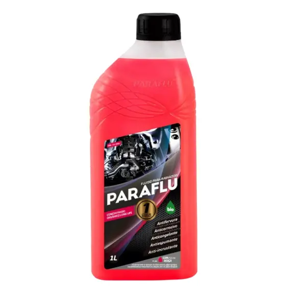 Aditivo Radiador Paraflu Rosa CONCENTRADO Orgânico 1L 10-3001