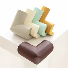 Kit 4 Protetores de Quina EVA Macio Infantil para Mesa Vidro Móveis