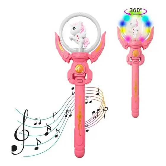 BASTÃO DE LED Varinha Gira Gira Mágica com STITCH  Giratório – Diversão e Encanto para Todas as Idades!