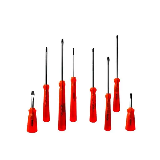 Jogo Chave De Fenda E Philips Kit C/ 8 Pçs Bestfer (bfh2777)
