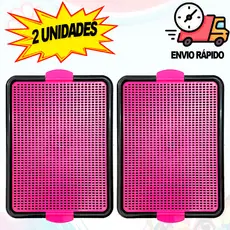Kit 2 Sanitário Cachorro Grande Tapete Higiênico Lavável Pet Banheiro Para Cachorro