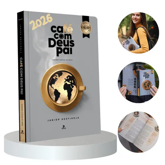 Devocional Café com Deus Pai 2026 – 365 mensagens para começar o dia com fé