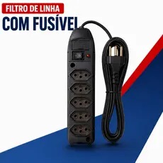 Filtro de Linha com fusível - prismatec