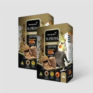 Kit Ração Suprema Calopsita