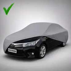 Capa Cobrir Carro Impermeável Premium Forrada Proteção Total UV Chuva Sol Antirrisco Resistente