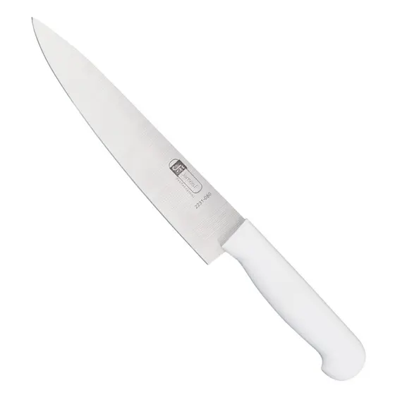 Faca Chef 20cm Inox Cabo Branco - James.F