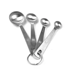 Colheres Medidoras Cozinha Inox 4 Peças - James.F