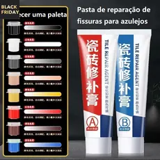 (Oferece 6 paletas de cores) Adesivo De Reparo De Azulejos Para Banheiras , Mármore , Móveis E Banheiros