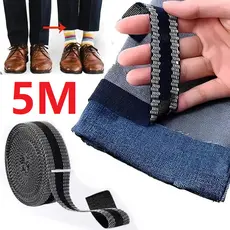 1M/5M Calça Auto-Adesiva Pasta De Bainha Fita De Borda De Ferro Sobre Reparo Jean Para Tecido De Costura De Bricolagem