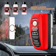 120ml Remoção De Película Limpador Flexível De Vidro Para Pára-Brisas Do Carro Escova De Esponja De Feltro