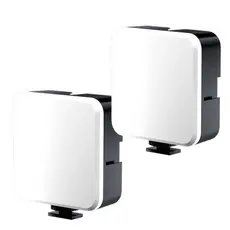 Luz de Led 5W com USB Para Fotos e Vídeos- Iluminador para Câmera e Celular - 3 Cores (3000K-6000K)