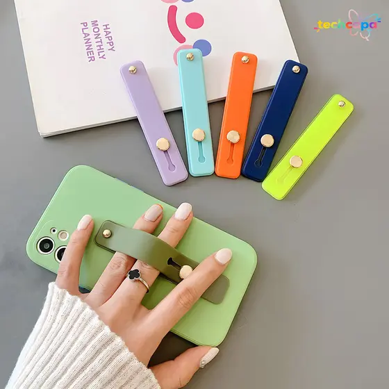 Suporte Silicone Adesivo Para Celular Universal de Dedo Multifuncional da Telefone KZJ003