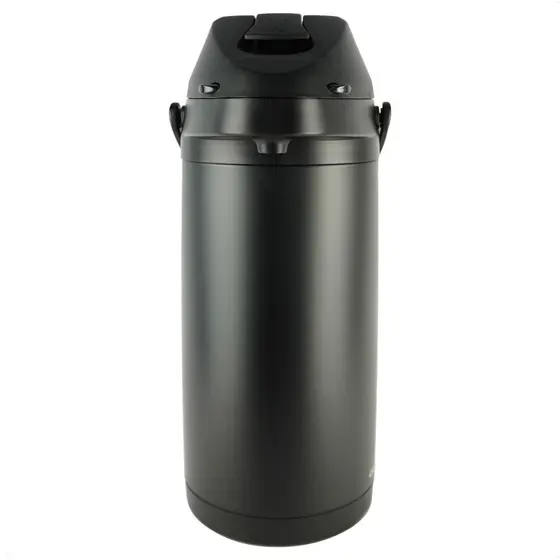 Garrafa Térmica Chacal Para Tereré Inox Preta 5,0 Litros