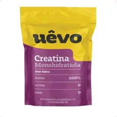 Creatina Monohidratada Uêvo Pó Sem Sabor 300g Refil