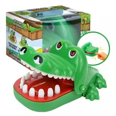 Brinquedo Jogo do Crocodilo Morde o Dedo Dentista Jacaré Engraçado jogos