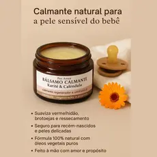Tratamento Natural Para Assaduras Baby – Pomada Calmante de Calêndula 30g