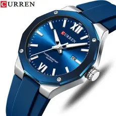 CURREN 8465 Relógio De Quartzo Masculino Moda Simples Lazer Calendário Esportivo À Prova D'água