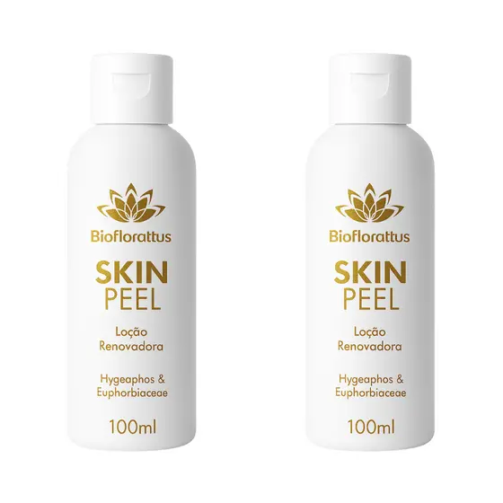 Kit 2 Limpeza Facial - Removedor De Cravos, Controle Da Oleosidade - Skinpeel | Bioflorattus