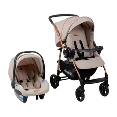 Carrinho e Bebê Conforto Rosa Rio 22 Mon Amour Burigotto (0 À 22Kg)