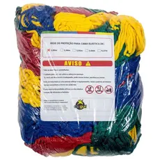 Rede de Proteção Colorida PapiBrink para Cama Elástica de 2 m