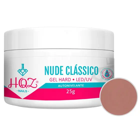 GEL HARD HQZ 25G - NUDE CLASSICO