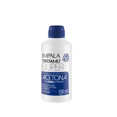 REMOVEDOR DE ESMALTE COM ACETONA TIRESMALT SUPER 100ml