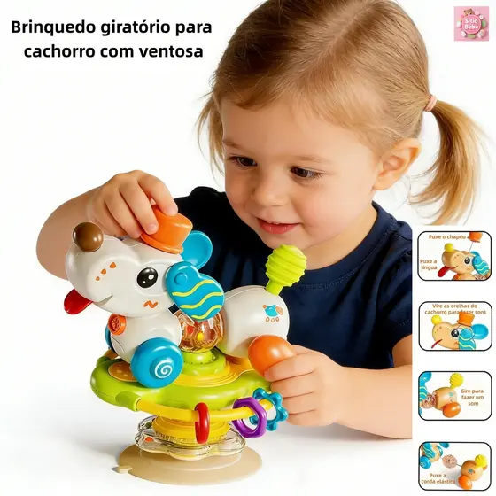 Bebe Colorido Infantil Sensorial Brinquedo Mordedor Atrativo Estimula Coordenação Resistente
