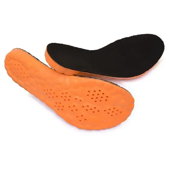 Palmilha Ortopédica Com Bolhas 4D em Gel PU Anatômica Confortável Botas Coturnos Tênis