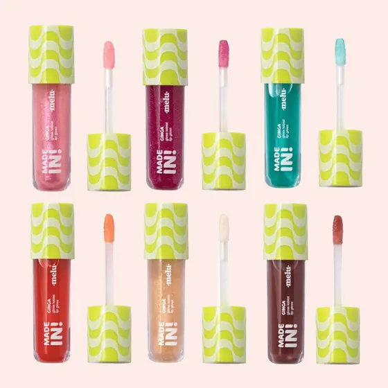 Gloss Labial Ginga Made In! Melu Ruby Rose